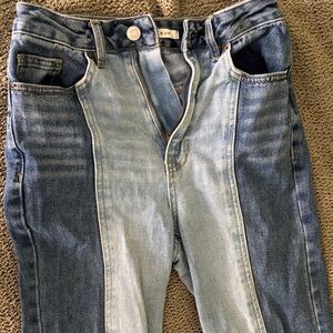 Women's Two-Tone Blue Pacsun Jeans